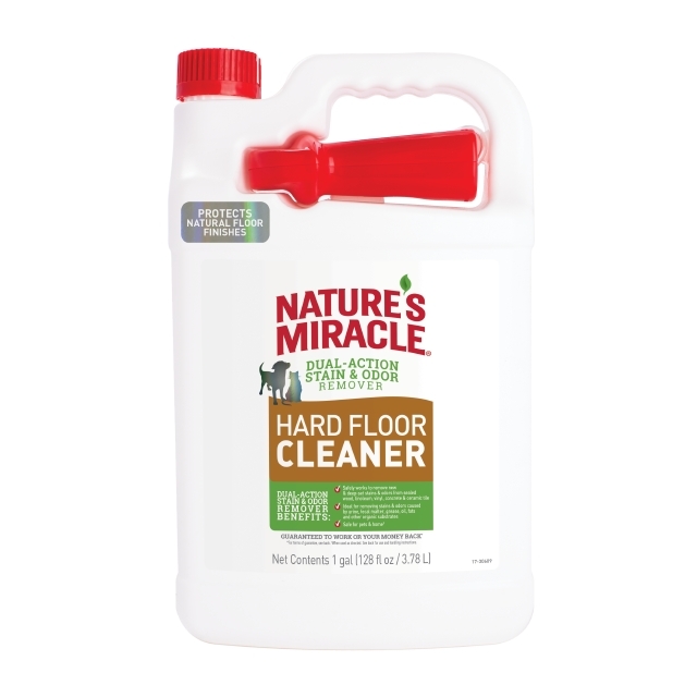 Nature's miracle dual action hard floor stain shop & odor remover